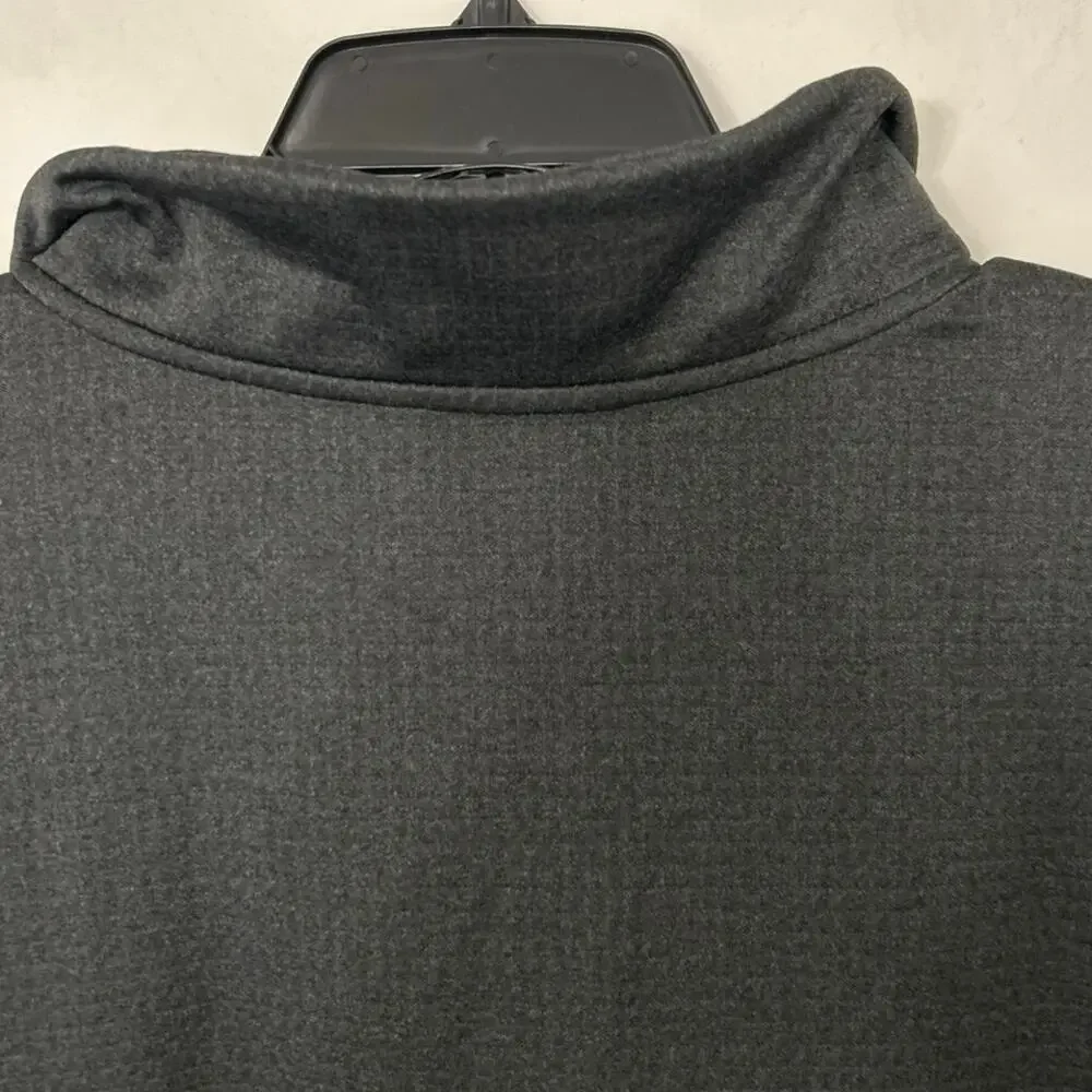 COLUMBIA NWOT Park View Fleece Half Zip Dark Gray Omni Wick Size 3XL